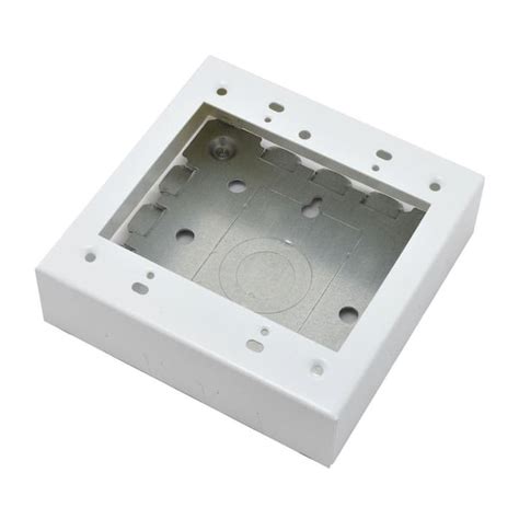 exra derp surface raceway 2-gang raceway electrical box white|Legrand® Wiremold® White Metal Raceway 2.